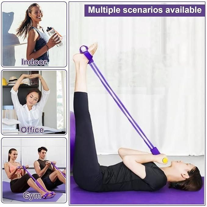 FlexFit 4-Rope Yoga Resistance Band