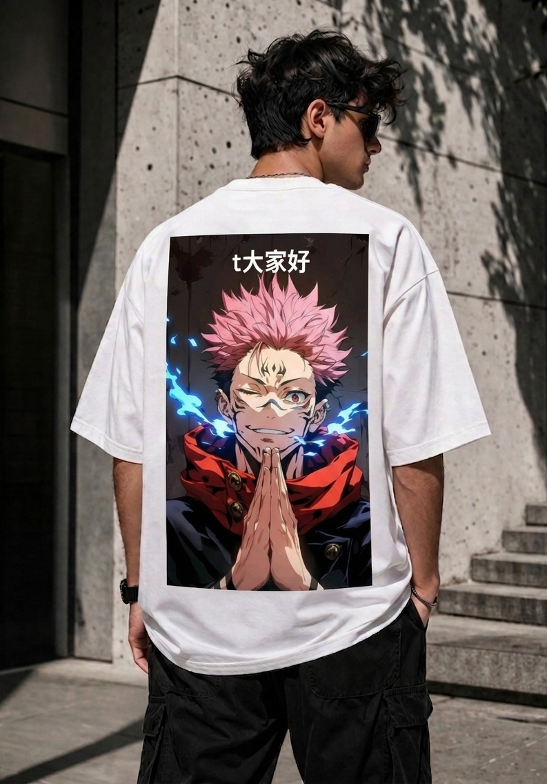 D -04 ( LIMITED EDITION UNISEX TERRY OVERSIZED TEE )
