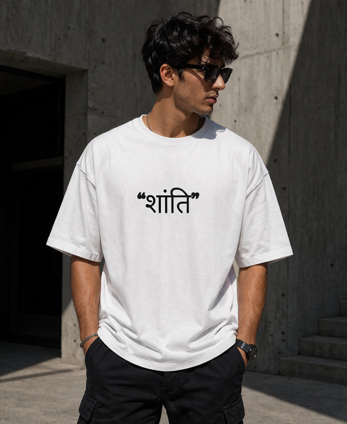 D -05 ( LIMITED EDITION UNISEX TERRY OVERSIZED TEE  )