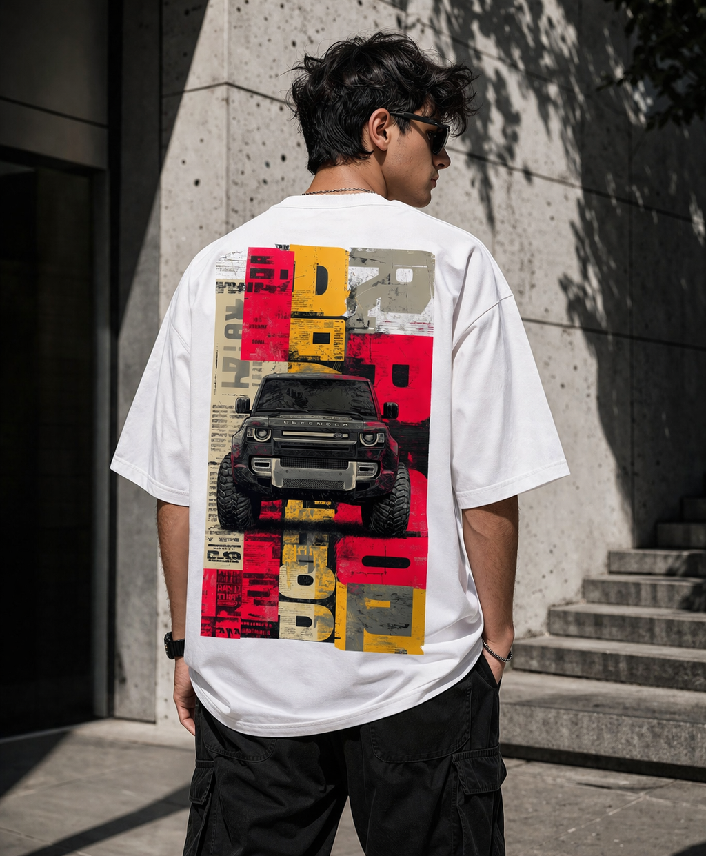 D -02 ( LIMITED EDITION UNISEX  TERRY OVERSIZED TEE )