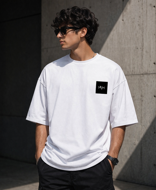 D -04 ( LIMITED EDITION UNISEX TERRY OVERSIZED TEE )