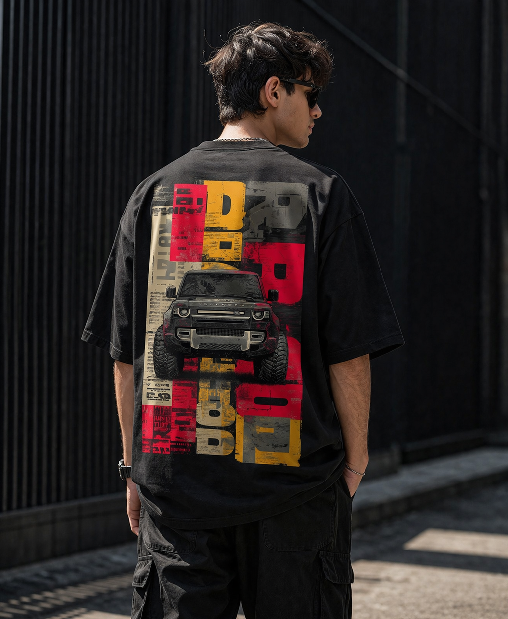 D -02 ( LIMITED EDITION UNISEX  TERRY OVERSIZED TEE )